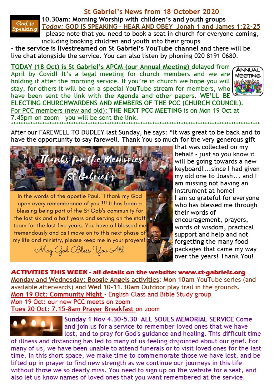 News-sheet 18 Oct 2020 web1